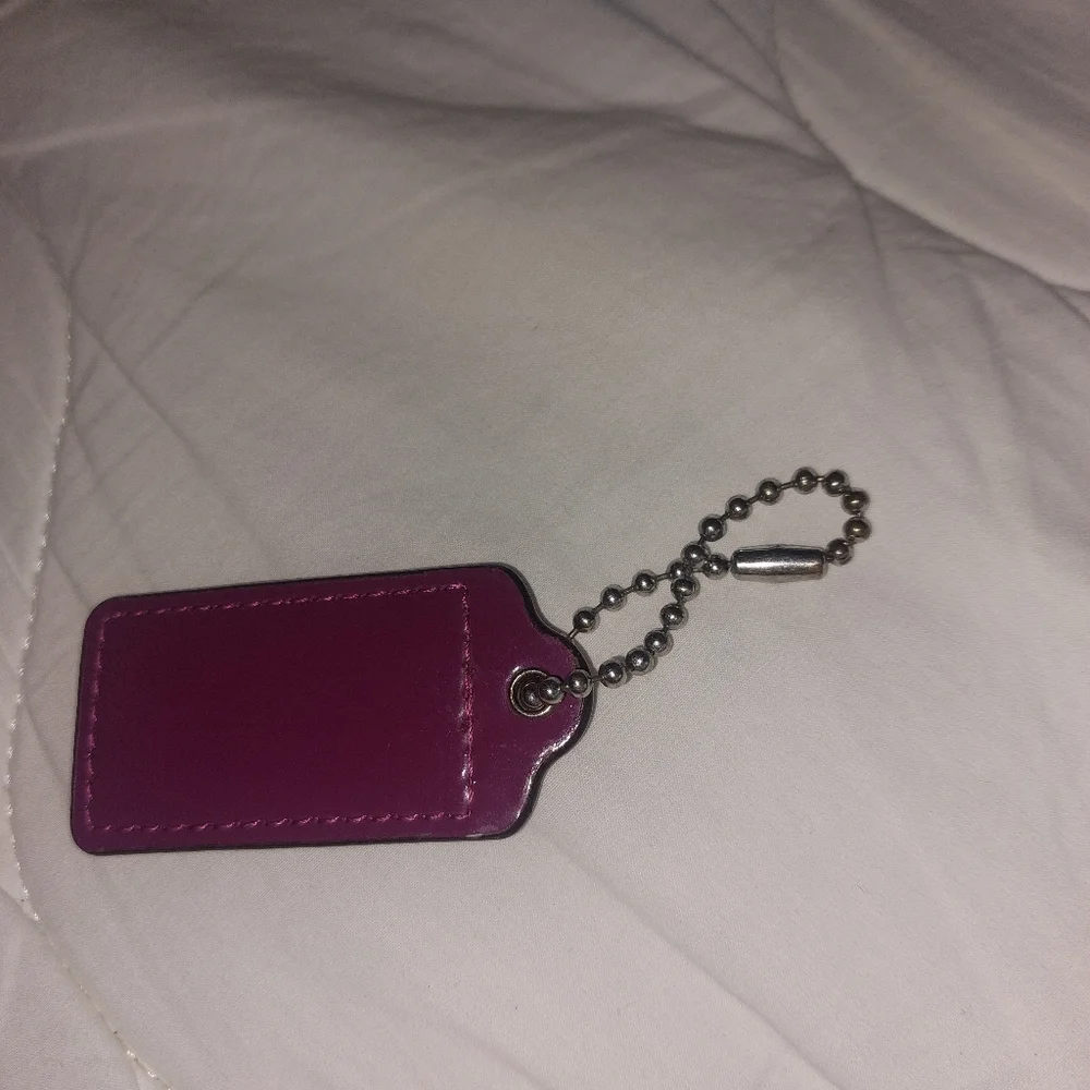 "Coach" Bag Decor Color: Red - Picture 5 of 5
